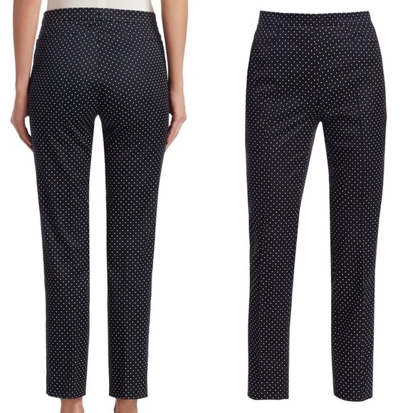 AKRIS punto Micro Polka Dot Pants 6 - Picture 6 of 9